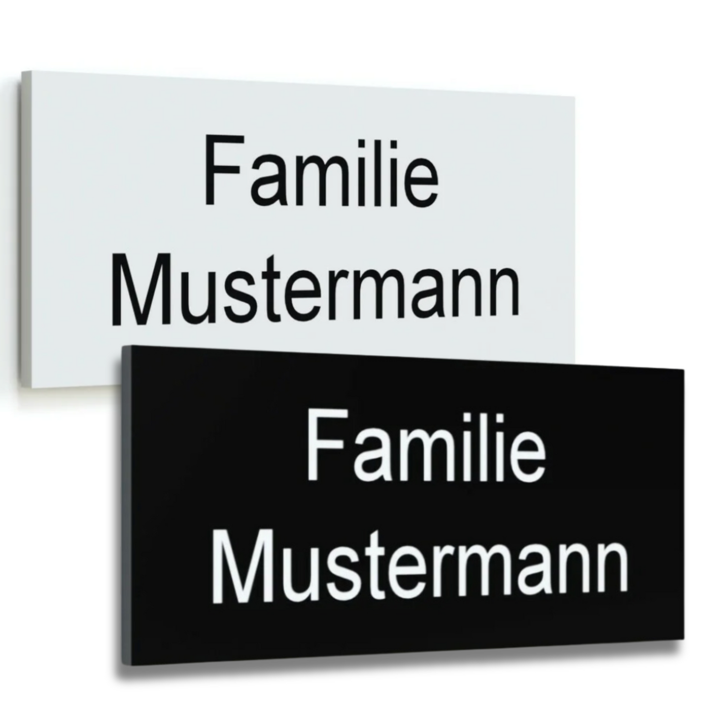 Namensschild selbstklebend - individuelle Größe - YONOX