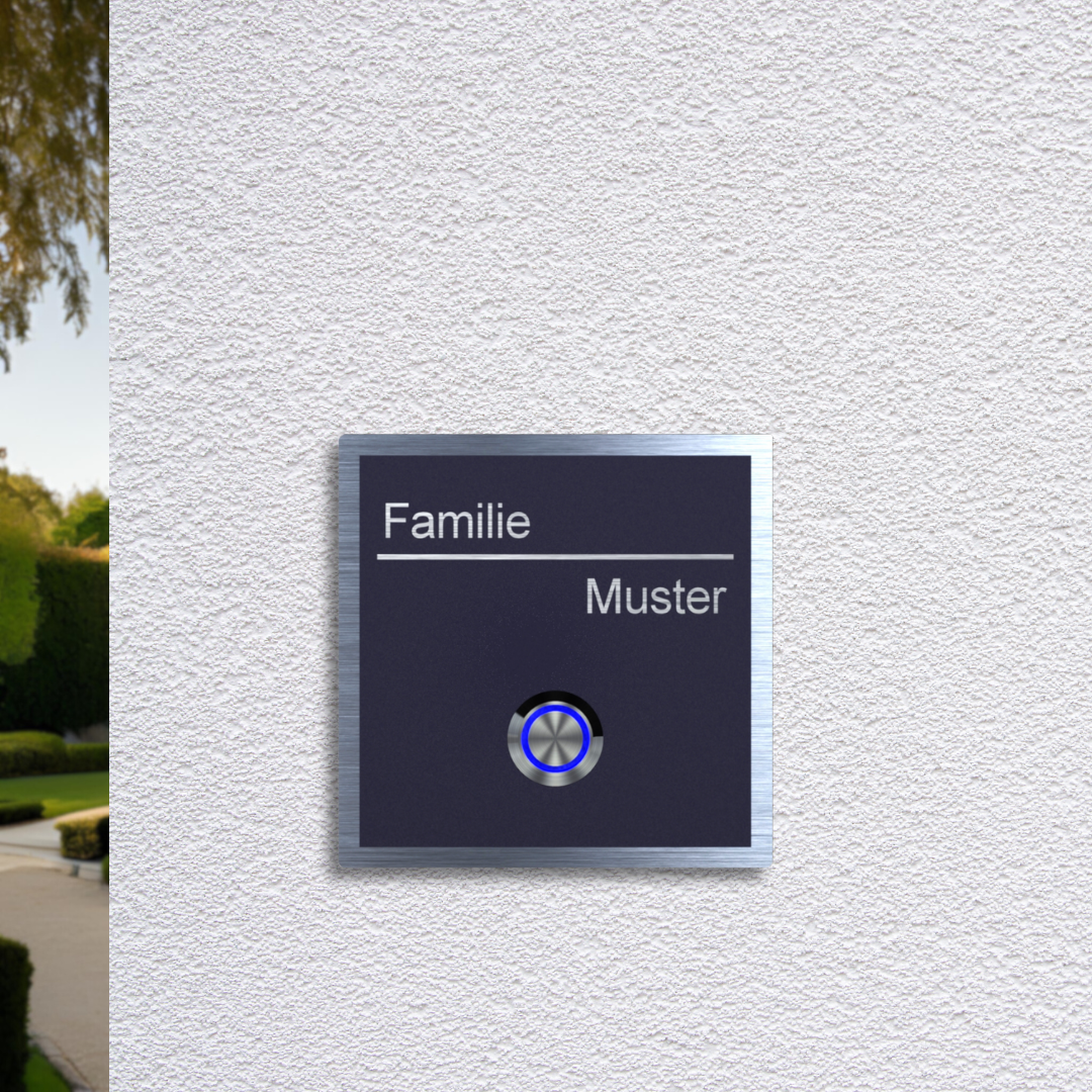 Edelstahl Türklingeln