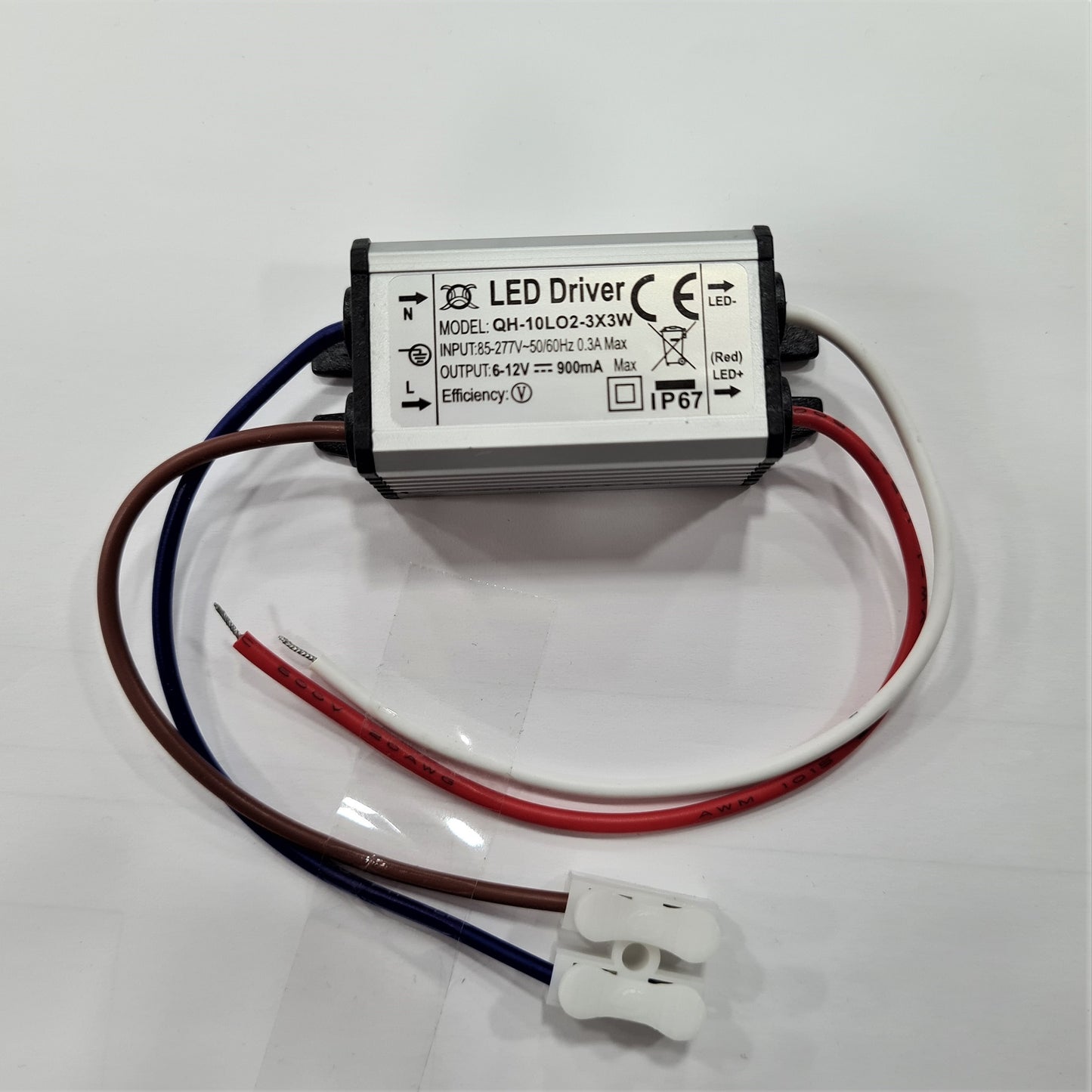 LED Netzteil 12V 10W - Transformator 0.9A IP67 wasserdicht für LED Streifen