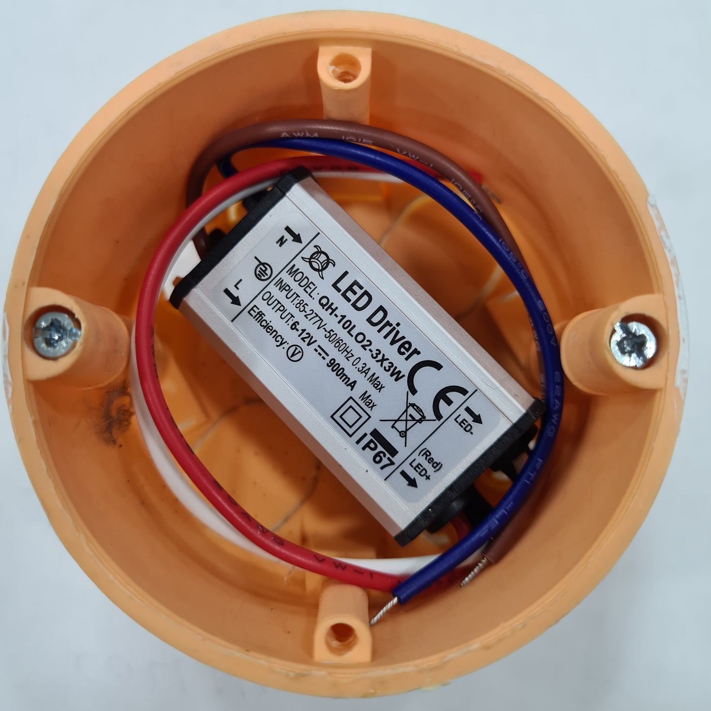 LED Netzteil 12V 10W - Transformator 0.9A IP67 wasserdicht für LED Streifen